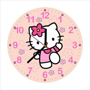 Gyermek falióra Hello Kitty