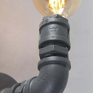 Ipari fali lámpa sötétszürke - Vízvezeték-szerelő 1