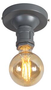 Ipari mennyezeti lámpa sötétszürke - Vízvezeték-szerelő 1