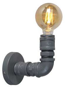 Ipari fali lámpa sötétszürke - Vízvezeték-szerelő 1