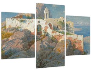 Kép - William Stanley Haseltine, Santa Maria a Cetrella, Anacapri, reprodukciók (90x60 cm)