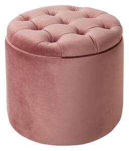 Design puff Rococo 50 cm rózsaszín