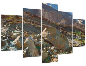 Kép - John Singer Sargent, Simplon Pass, reprodukciók (150x105 cm)