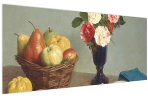 Kép - Henri Fantin-Latour, Still Life, reprodukciók (120x50 cm)