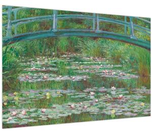 Kép - Claude Monet, The Japanese Footbridge, reprodukciók (90x60 cm)