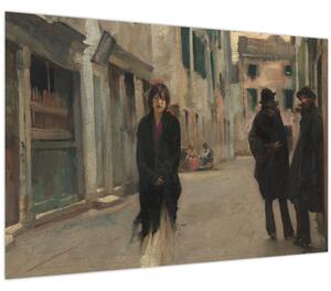 Kép - John Singer Sargent, Street in Venice, reprodukciók (90x60 cm)