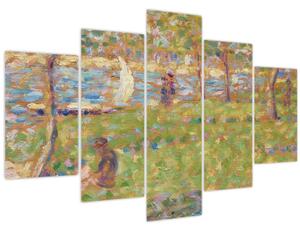 Kép - Georges Seurat, Study for "La Grande Jatte", reprodukciók (150x105 cm)