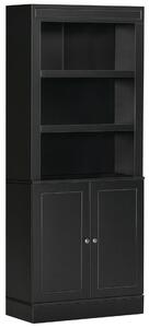 Konyhaszekrény, Homcom, MDF/PAL, fekete