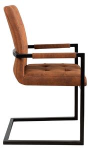 OXFORD barna karfás szék