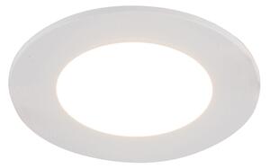 6 süllyesztett folt, fehér, beleértve a LED 3 -fokozatú fényerejét IP65 - Blanca