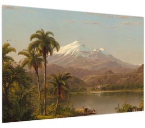 Kép - Frederic Edwin Church, Tamaca Palms, reprodukciók (90x60 cm)