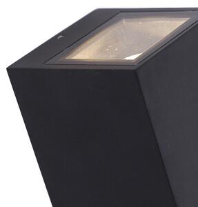 Modern fali lámpa fekete GU10 AR70 IP54 - Baleno II