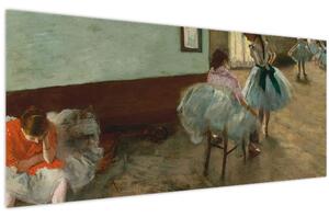 Kép - Edgar Degas, The Dance Lesson, reprodukciók (120x50 cm)