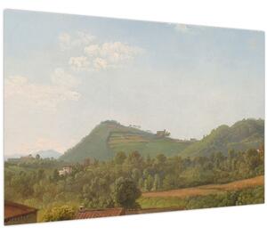 Kép - Simon Denis, View Near Naples, reprodukciók (90x60 cm)