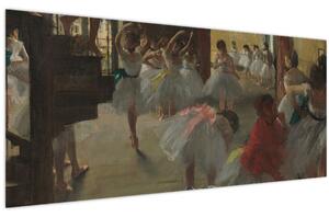 Kép - Edgar Degas, The Dance Class, reprodukciók (120x50 cm)