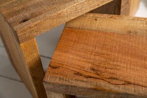Oldasló asztal szett Timber mangófa natúr - 3 db