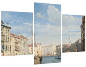 Kép - Richard Parkes Bonington, The Grand Canal, reprodukciók (90x60 cm)