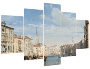 Kép - Richard Parkes Bonington, The Grand Canal, reprodukciók (150x105 cm)