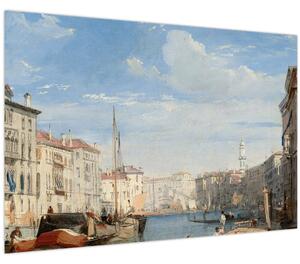 Kép - Richard Parkes Bonington, The Grand Canal, reprodukciók (90x60 cm)