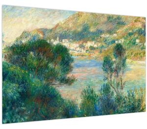 Kép - Auguste Renoir, View of Monte Carlo from Cap Martin, reprodukciók (90x60 cm)