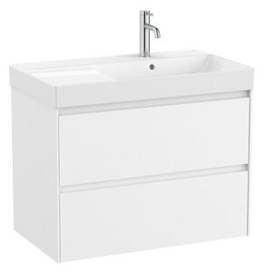 Fürdőszobaszekrény mosdóval Roca ONA 80x64,5x46 cm fehér mat ONA802ZBMP