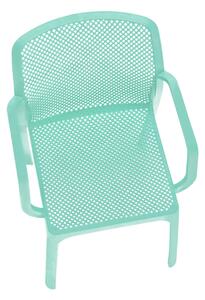 KONDELA Rakásolható szék, mentol/műanyag, FRENIA