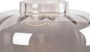 Design asztali lámpa fekete füstüveggel - Qara
