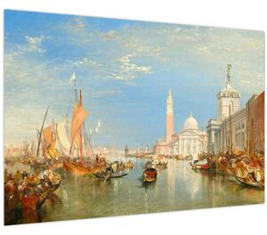 Kép - Joseph Mallord William Turner, Venice the Dogana and San Giorgio Maggiore, reprodukciók (90x60 cm)