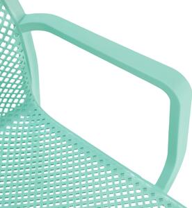 KONDELA Rakásolható szék, mentol/műanyag, FRENIA