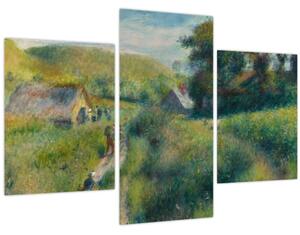 Kép - Auguste Renoir, The Mussel Harvest, reprodukciók (90x60 cm)