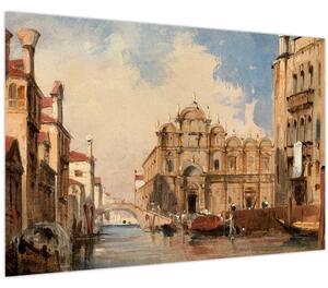 Kép - Jules-Romain Joyant, The Scuola di San Marco, Venice, reprodukciók (90x60 cm)