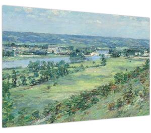 Kép - Theodore Robinson, The Valley of the Seine, From the Hills of Giverny, reprodukciók (90x60 cm)