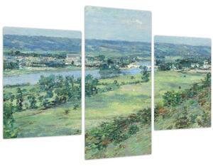 Kép - Theodore Robinson, The Valley of the Seine, From the Hills of Giverny, reprodukciók (90x60 cm)