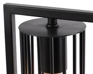 Modern asztali lámpa fekete - Balenco Wazo