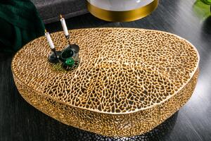 Dohányzóasztal BREGENZ 120 cm - arany