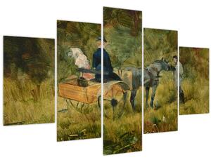 Kép - Henri de Toulouse-Lautrec, The Trap, reprodukciók (150x105 cm)