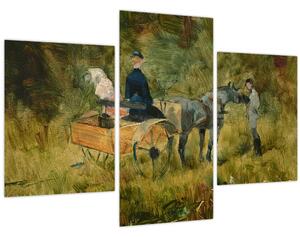 Kép - Henri de Toulouse-Lautrec, The Trap, reprodukciók (90x60 cm)