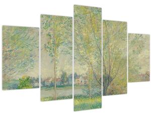 Kép - Claude Monet, The Willows, reprodukciók (150x105 cm)