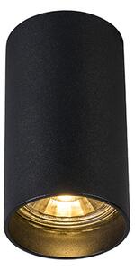 Modern spotlámpa fekete 5,5 cm - Tuba
