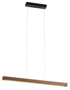 Modern függesztett lámpafa, háromlépcsős LED-rel, tompítható - Holz