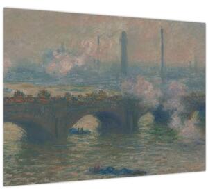Kép - Claude Monet, Waterloo Bridge, Gray Day, reprodukciók (70x50 cm)