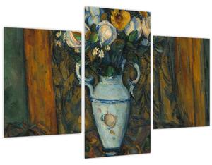 Kép - Paul Cézanne, Vase of Flowers, reprodukciók (90x60 cm)