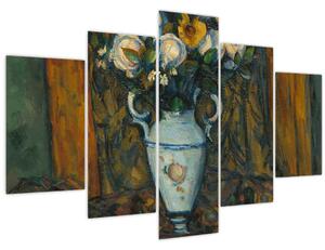 Kép - Paul Cézanne, Vase of Flowers, reprodukciók (150x105 cm)