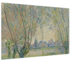 Kép - Claude Monet, Woman Seated under the Willows, reprodukciók (90x60 cm)