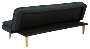 Stílusos kanapéágy Karlee 195 cm sötétszürke
