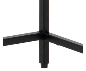 Stílusos konzolasztal Layton 100 cm fekete