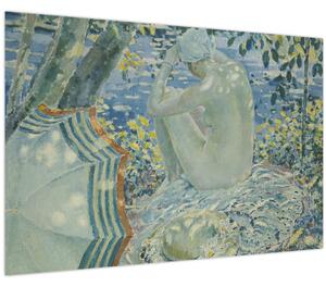 Kép - Frederick Carl Frieseke, On the Bank, reprodukciók (90x60 cm)