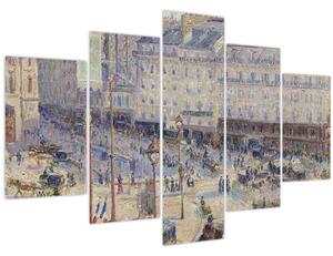 Kép - Camille Pissarro, The Place du Havre, reprodukciók (150x105 cm)