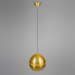 Retro függesztett lámpa arany 40 cm - Szelet