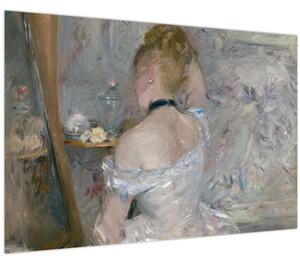 Kép - Berthe Morisot, Woman at Her Toilette, reprodukciók (90x60 cm)